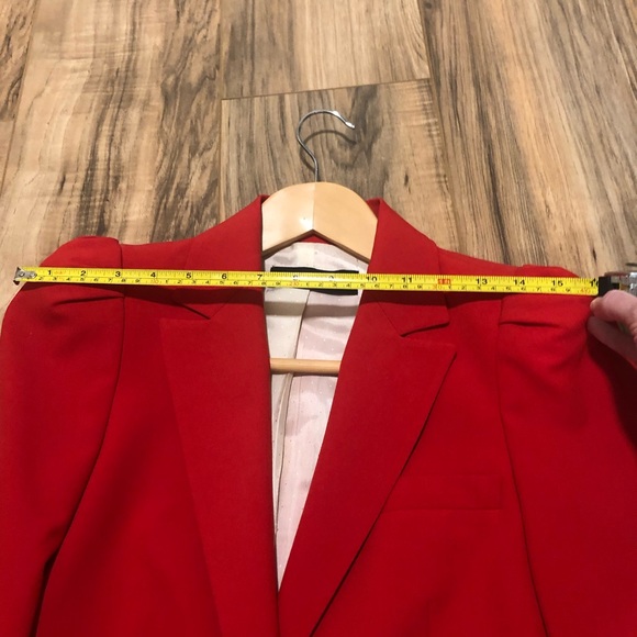 SOLD - NWOT Zara Red Blazer/Kate Middleton - Picture 5 of 8